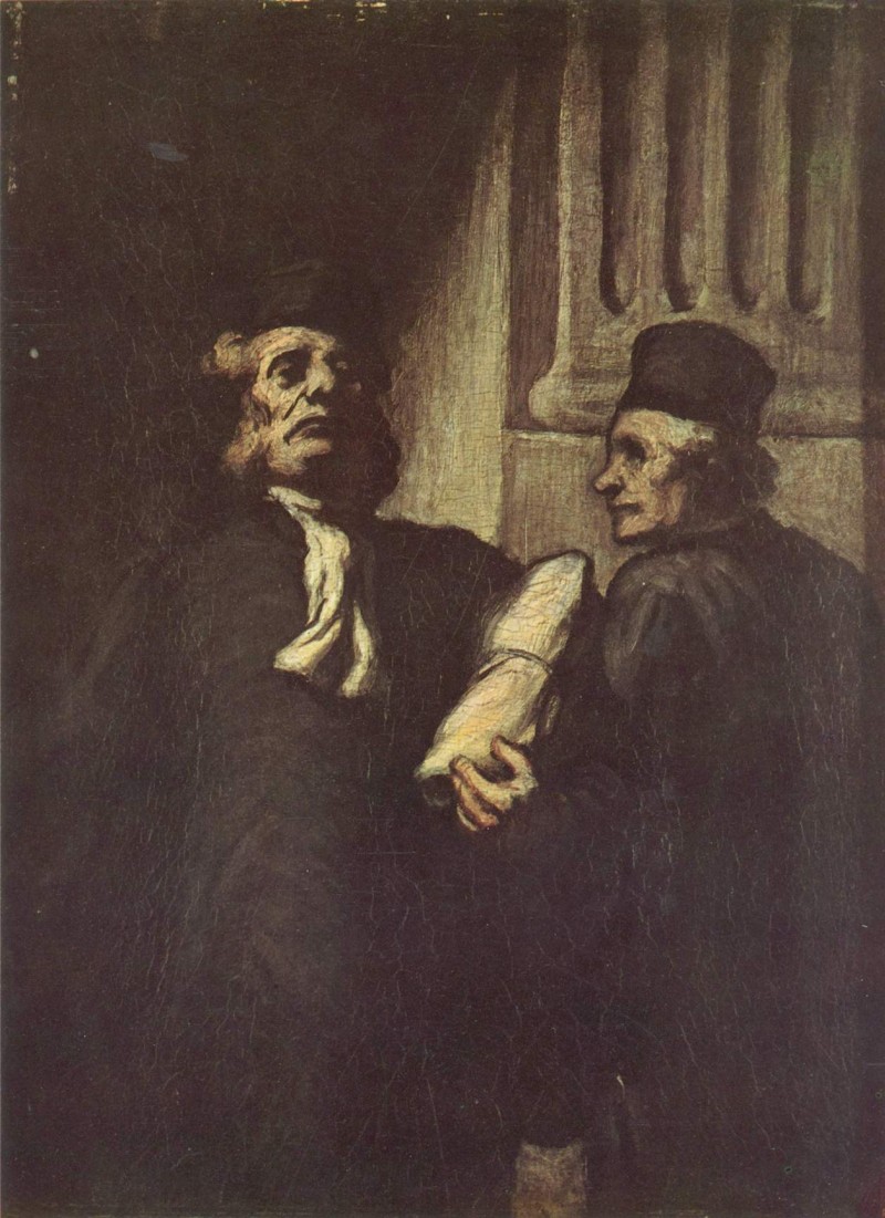 Zwei Advokaten