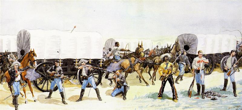 attack on the supply train