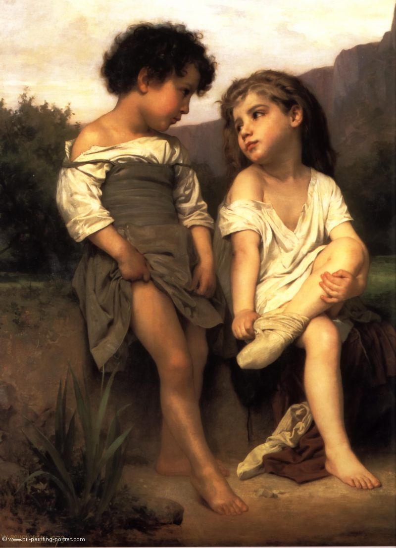 les jeunes baigneuses