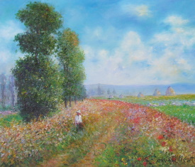 Claude Monet Pappeln bei Argentuil