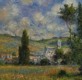 Claude Monet - Pfad durch die Mohnblumen Detail