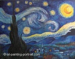 Vincent Willem van Gogh Sternennacht