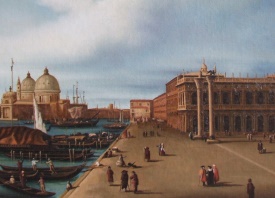 Canaletto View of the Ducal Palace Detail