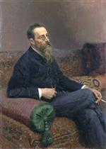 Bild:Portrait of the Composer Nikolai Rymsky Korsakov