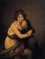Bild:Madame Vigee Lebrun and her Daughter