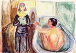 Bild:Marat in the Bath and Charlotte Corday