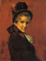 Bild:Portrait d'une femme