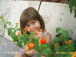 Portraitgem�lde Vorlage