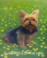 Tiergem&auml;lde "Hund"