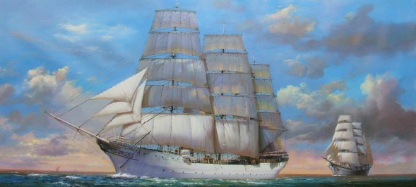 Yacht Gem&auml;lde