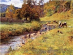 Theodore Clement Steele  - Bilder Gemälde - Tennessee Scene