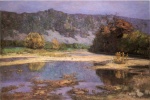 Theodore Clement Steele  - Bilder Gemälde - The Muscatatuck