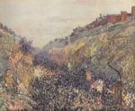 Camille Pissarro - paintings - Faschingsdienstag auf dem Boulevard Montmartre