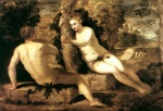 Jacopo Robusti Tintoretto - paintings - Adam and Eve