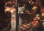 Jacopo Robusti Tintoretto - paintings - Annunciation