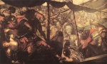 Jacopo Robusti Tintoretto - paintings - Battle between Turks and Christians