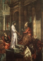 Jacopo Robusti Tintoretto - paintings - Christ before Pilate