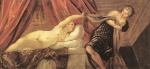 Jacopo Robusti Tintoretto - Bilder Gemälde - Joseph and Potiphars Wife