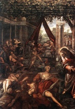 Jacopo Robusti Tintoretto - paintings - La Probatica Piscina