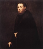 Jacopo Robusti Tintoretto - Peintures - Portrait d'un jeune homme