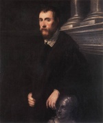 Jacopo Robusti Tintoretto - Bilder Gemälde - Portrait of Giovanni Paolo Cornaro