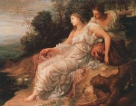 George Frederick Watts - paintings - Ariadne on the Island of Naxos