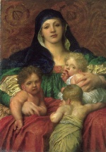 George Frederick Watts - paintings - Charity