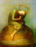 George Frederick Watts - paintings - Hope