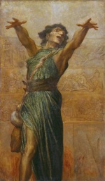 George Frederic Watts  - paintings - Jonah