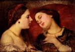 George Frederic Watts  - paintings - Miss Georgina Treherne