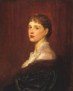 George Frederic Watts - Bilder Gemälde - Mrs. Arthur Sassoon