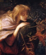 George Frederic Watts  - paintings - Ophelia