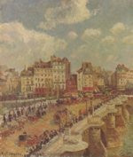 Camille Pissarro - paintings - A Pont Neuf