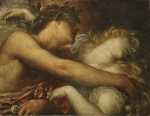 George Frederic Watts  - paintings - Orpheus and Eurydice