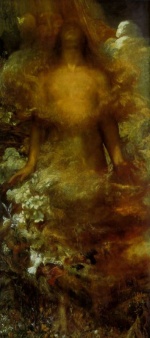 George Frederic Watts  - Bilder Gemälde - She shell be called Women