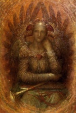 George Frederic Watts  - Bilder Gemälde - The Dweller Within