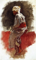 Edwin Lord Weeks  - Peintures - Le cavalier