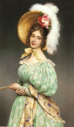 Eugene de Blaas  - paintings - Musette