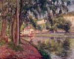 Camille Pissarro  - Peintures - Chemin de halage