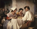 Carl Heinrich Bloch - Peintures - Osteria