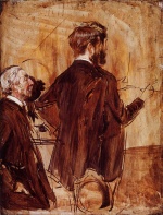 Giovanni Boldini - Bilder Gemälde - In the Studio