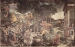 Sandro Botticelli - Bilder Gemälde - Die Jugend des Moses