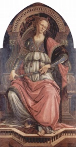 Sandro Botticelli - Bilder Gemälde - Fortitudo