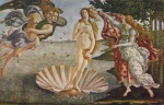 Sandro Botticelli - Bilder Gemälde - Geburt der Venus