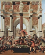 Sandro Botticelli  - paintings - The History of Lucretia (detail)