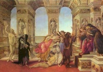Sandro Botticelli  - Bilder Gemälde - Verleumdung
