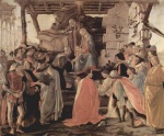 Sandro Botticelli  - paintings - Adoration Of The Magi