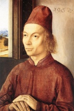 Dieric Bouts - paintings - Portrait of a Man