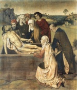 Dieric Bouts - Peintures - La Mise au Tombeau