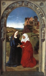Dieric Bouts - paintings - The Visitation
